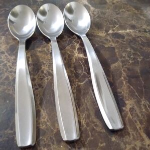 Gourmet Settings Jazz 3 Soup Spoons Stainless